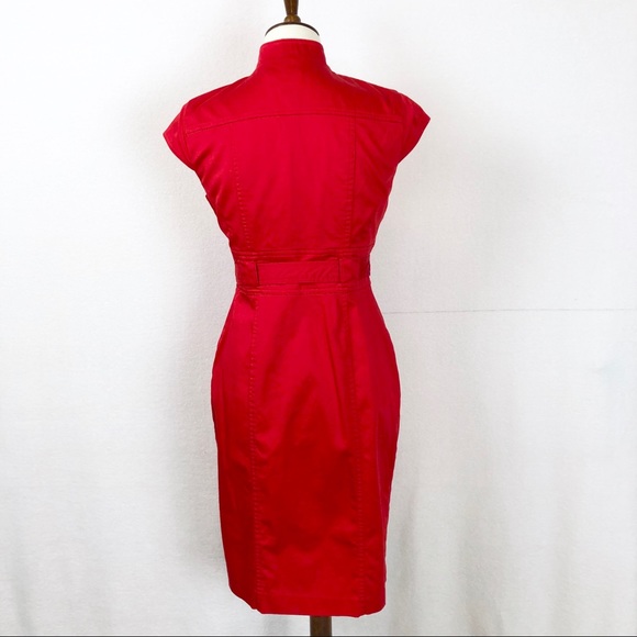 SOLD Calvin Klein Belted Shirt Dress - Picture 5 of 8